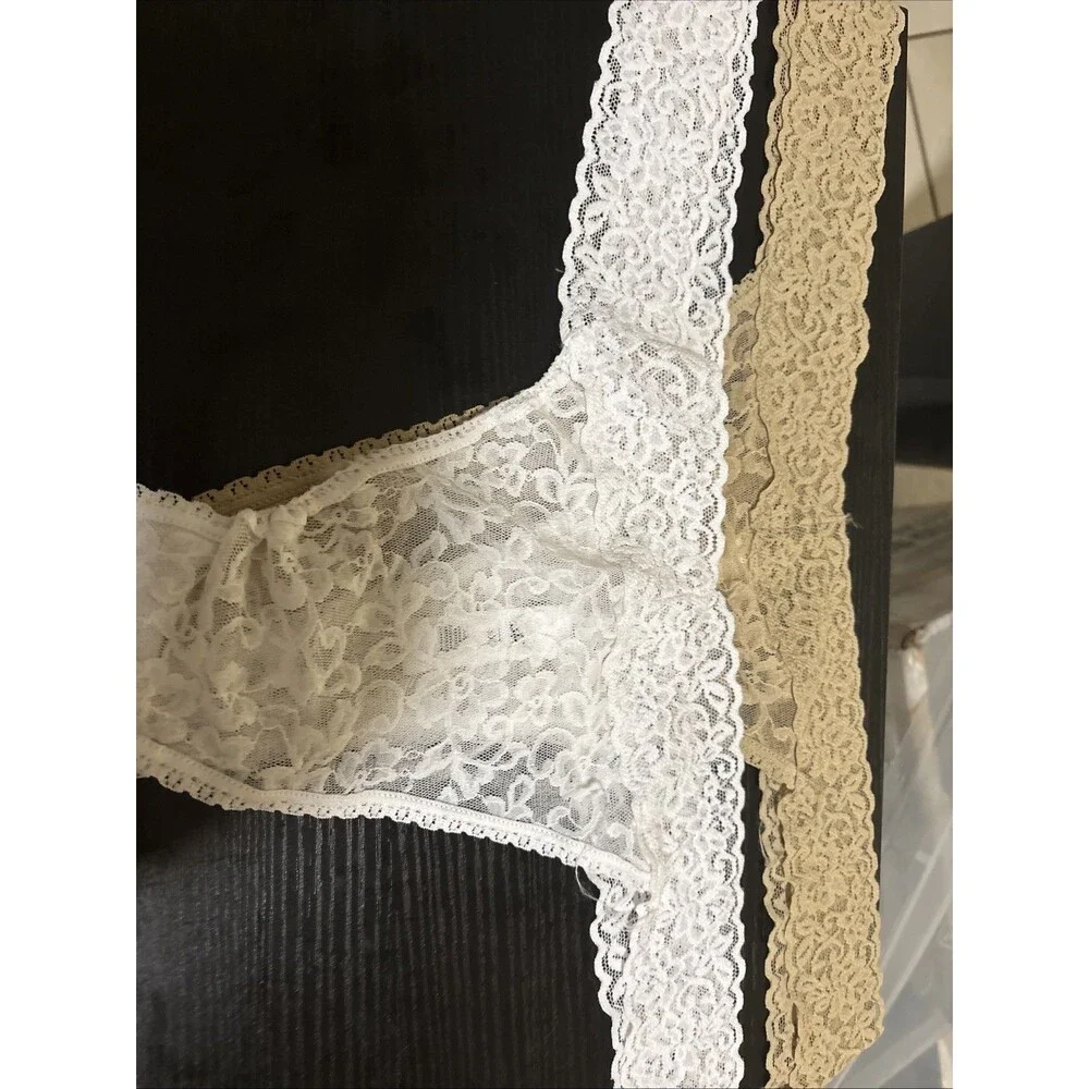 BP Women's Panties Lace Thong And Brief  Brown And White  See Details 3x - Picture 2 of 6